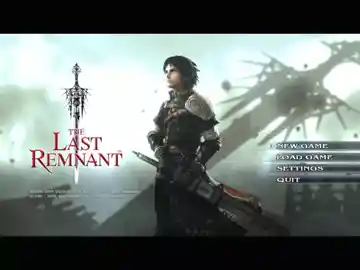 Last Remnant (USA) screen shot title